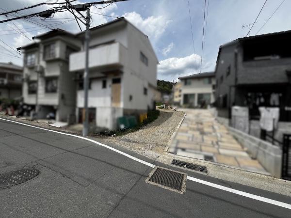京都市北区大北山原谷乾町の土地(現地土地写真)