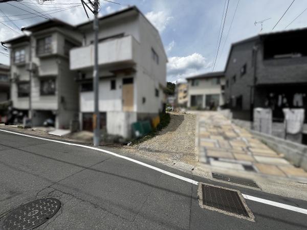 京都市北区大北山原谷乾町の土地(現地土地写真)