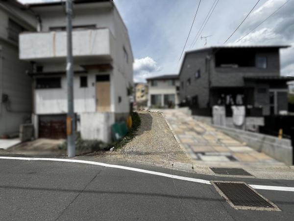 京都市北区大北山原谷乾町の土地(現地土地写真)
