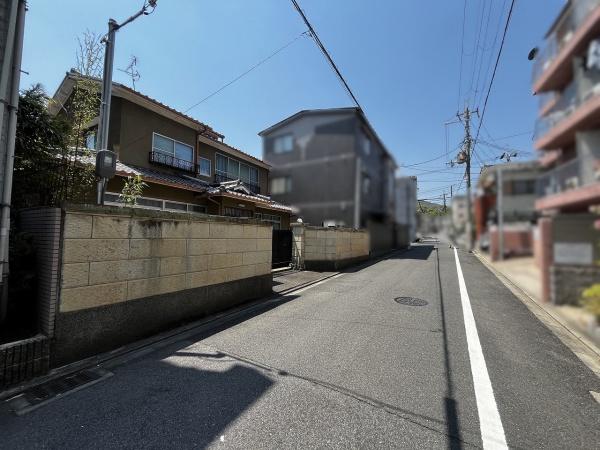 京都市北区紫竹北栗栖町の土地