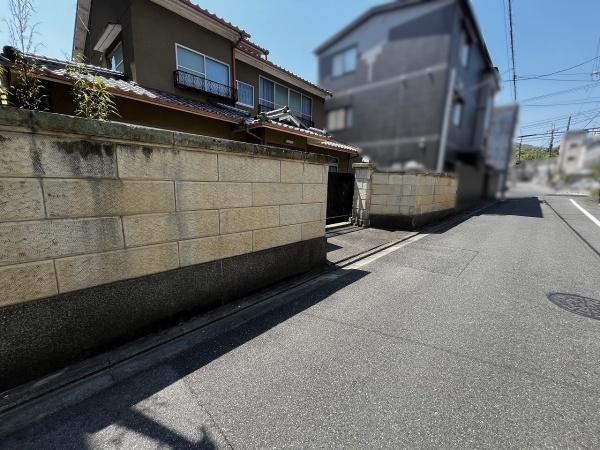 京都市北区紫竹北栗栖町の土地