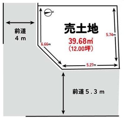 京都市上京区利生町　建築条件無売土地
