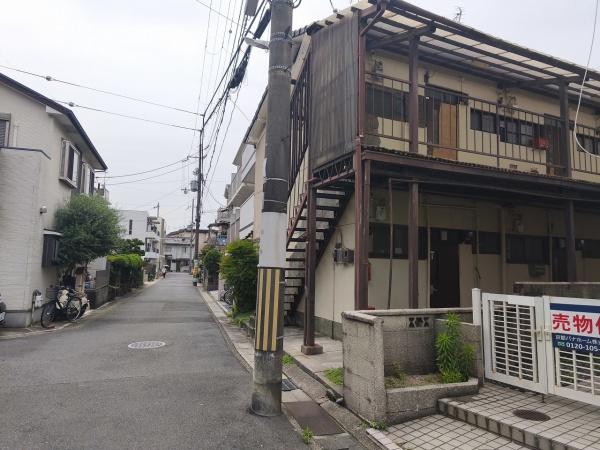 京都市山科区四ノ宮川原町の土地