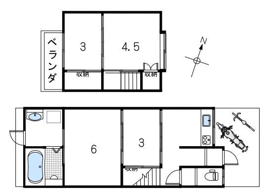 京都市北区鷹峯藤林町の中古一戸建て