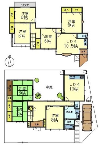 京都市山科区大宅御所山　中古戸建