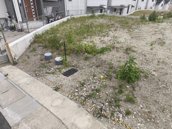京都市山科区北花山市田町　3号地　建築条件無売土地