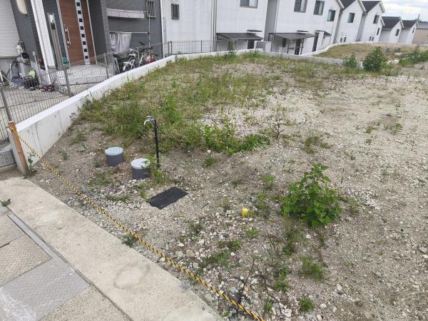 京都市山科区北花山市田町　3号地　建築条件無売土地