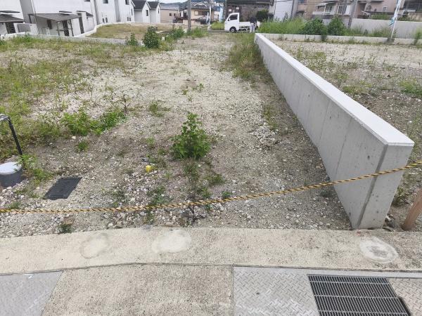京都市山科区北花山市田町の土地