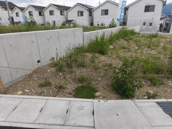 京都市山科区北花山市田町の土地