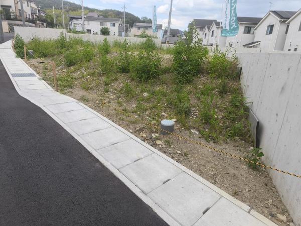京都市山科区北花山市田町の土地
