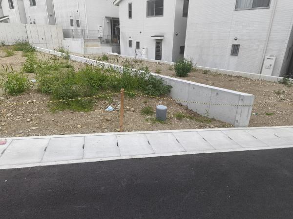 京都市山科区北花山市田町の土地
