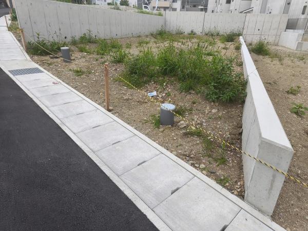 京都市山科区北花山市田町　13号地　建築条件無売土地