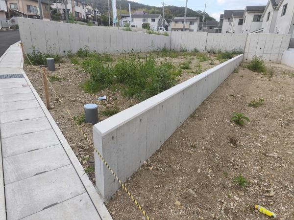 京都市山科区北花山市田町　13号地　建築条件無売土地