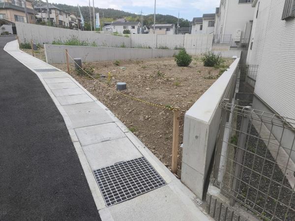 京都市山科区北花山市田町　14号地　建築条件無売土地