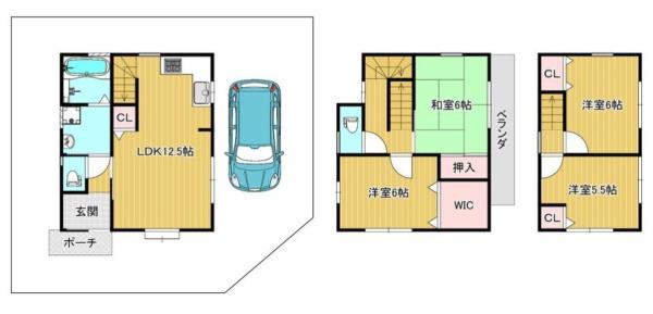 京都市北区鷹峯旧土居町の中古一戸建て