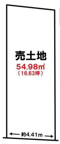京都市山科区椥辻草海道町　建築条件無売土地