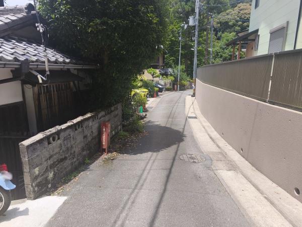 京都市山科区日ノ岡夷谷町の土地