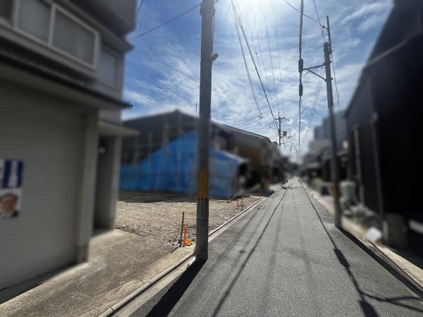 京都市上京区七本松通一条下る三軒町の土地