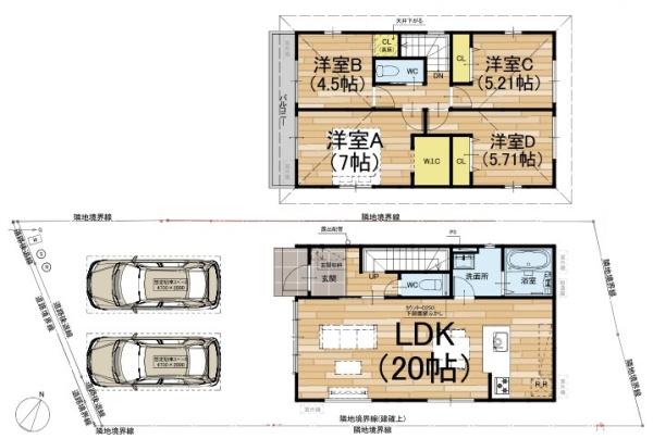 京都市右京区嵯峨北堀町　1号地　新築戸建