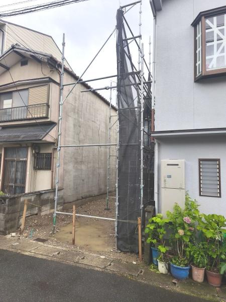 京都市山科区音羽初田町　建築条件無売土地