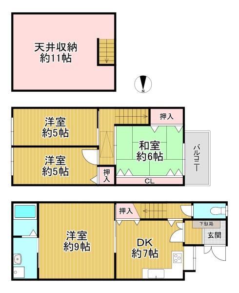 京都市上京区猪熊通元誓願寺下る竪神明町の中古一戸建て