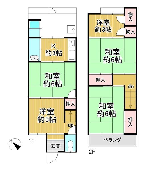 京都市山科区小山姫子町　中古戸建