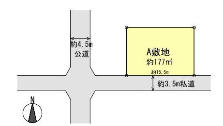 京都市北区鷹峯藤林町　建築条件無売土地