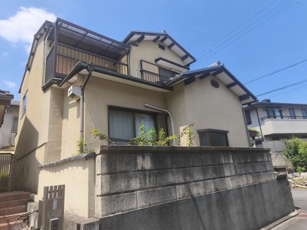 京都市右京区花園岡ノ本町　古家付売土地