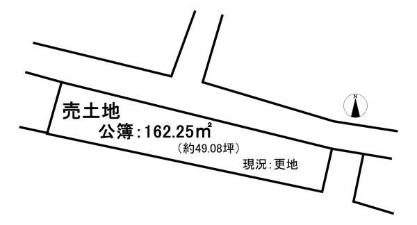 滋賀県長浜市小野寺町　建築条件無売土地