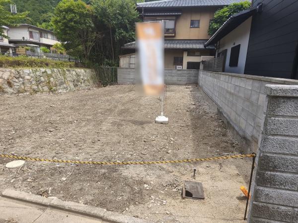 京都市山科区安朱馬場ノ西町　　建築条件無売土地