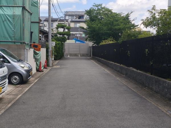 京都市右京区太秦御所ノ内町の土地