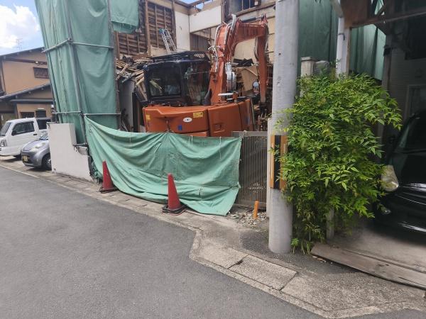 京都市右京区太秦御所ノ内町の土地