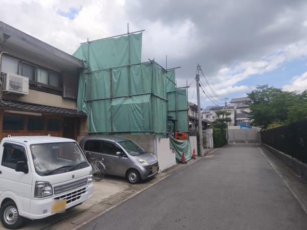 京都市右京区太秦御所ノ内町の土地