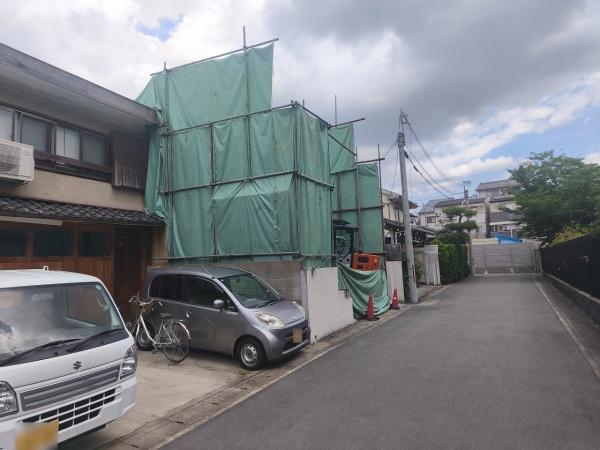 京都市右京区太秦御所ノ内町の土地