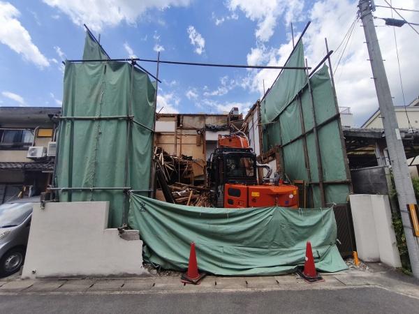京都市右京区太秦御所ノ内町の土地