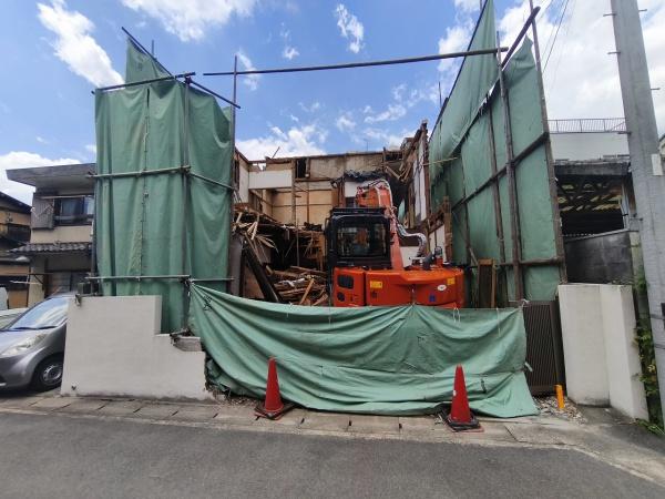 京都市右京区太秦御所ノ内町の土地