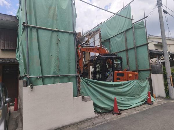 京都市右京区太秦御所ノ内町の土地