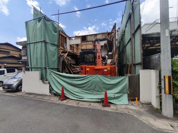京都市右京区太秦御所ノ内町の土地