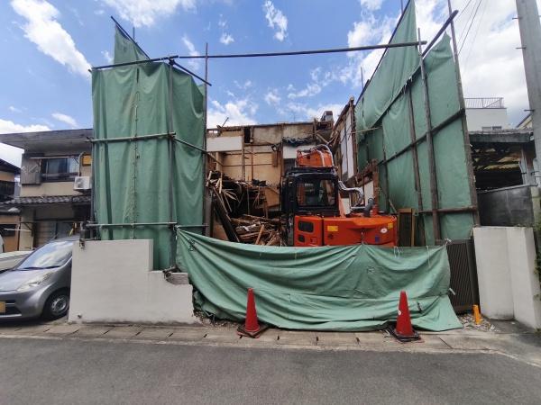 京都市右京区太秦御所ノ内町の土地