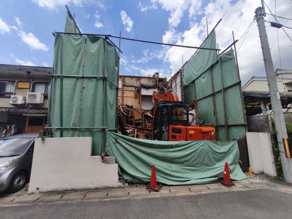 京都市右京区太秦御所ノ内町の土地