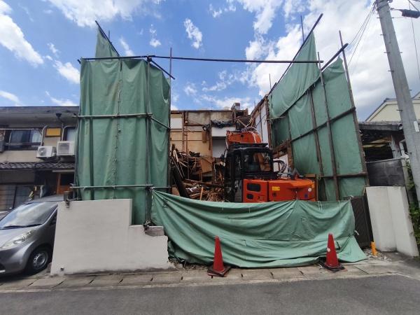京都市右京区太秦御所ノ内町の土地