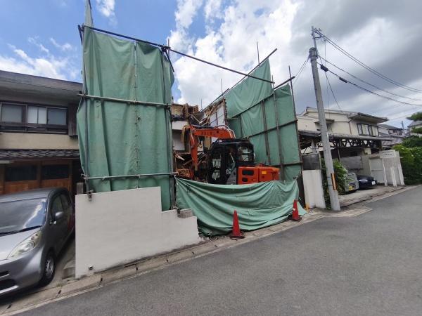 京都市右京区太秦御所ノ内町の土地