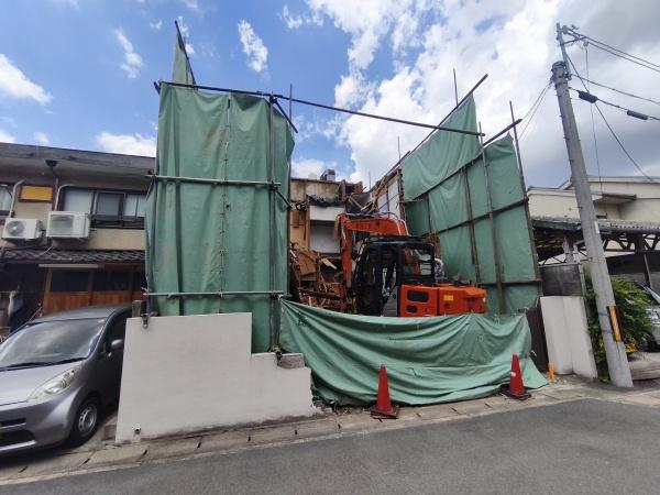 京都市右京区太秦御所ノ内町の土地