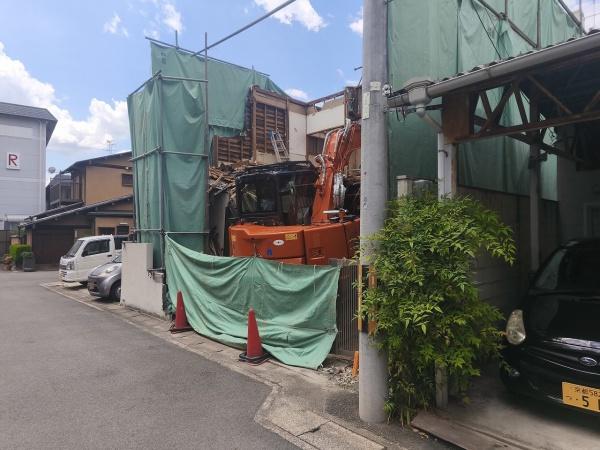 京都市右京区太秦御所ノ内町の土地