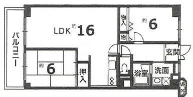 京都北山スカイハイツB棟