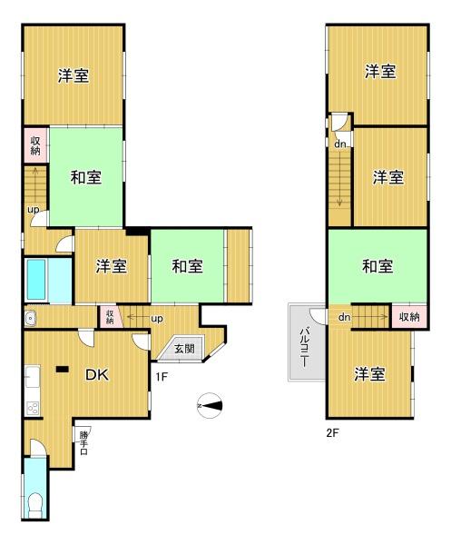 京都市山科区厨子奥矢倉町の中古一戸建て