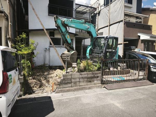 京都市山科区川田菱尾田の土地