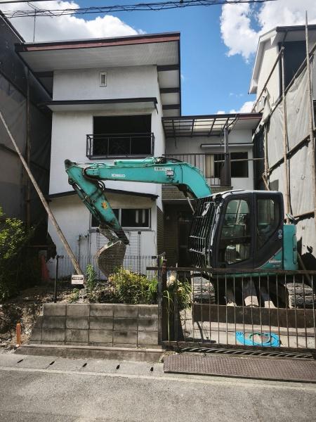 京都市山科区川田菱尾田　建築条件無売土地