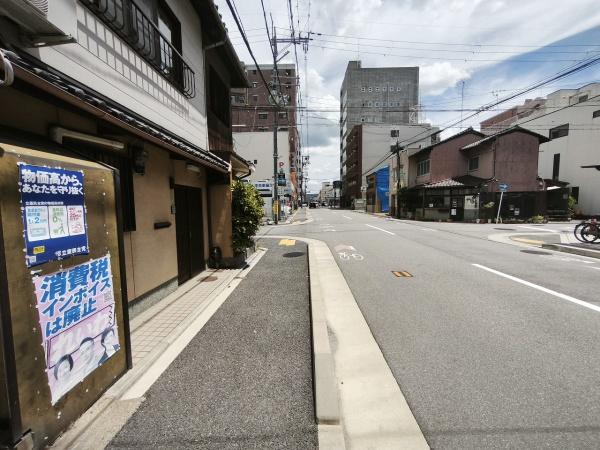 京都市右京区西院西平町の土地