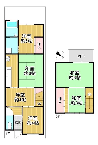 京都市中京区西ノ京南円町　中古戸建